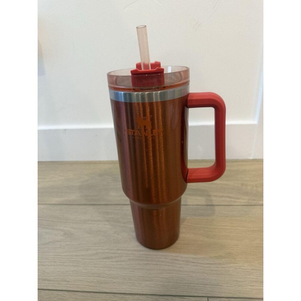 Limited Edition Lava Glass 40oz Stanley Quencher Tumbler